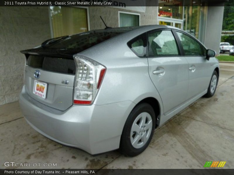 Classic Silver Metallic / Misty Gray 2011 Toyota Prius Hybrid II