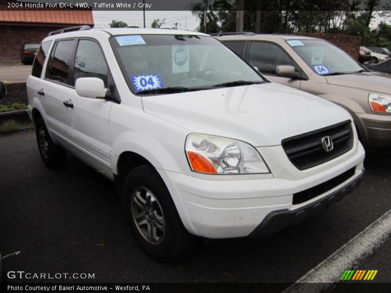 Taffeta White / Gray 2004 Honda Pilot EX-L 4WD