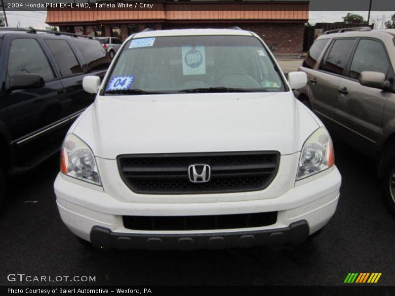 Taffeta White / Gray 2004 Honda Pilot EX-L 4WD