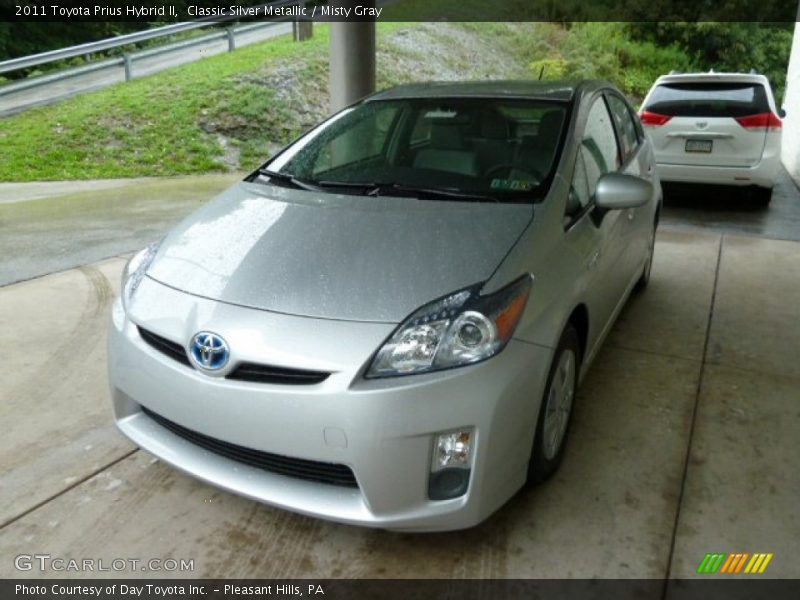 Classic Silver Metallic / Misty Gray 2011 Toyota Prius Hybrid II
