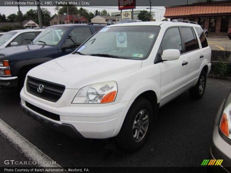 Taffeta White / Gray 2004 Honda Pilot EX-L 4WD