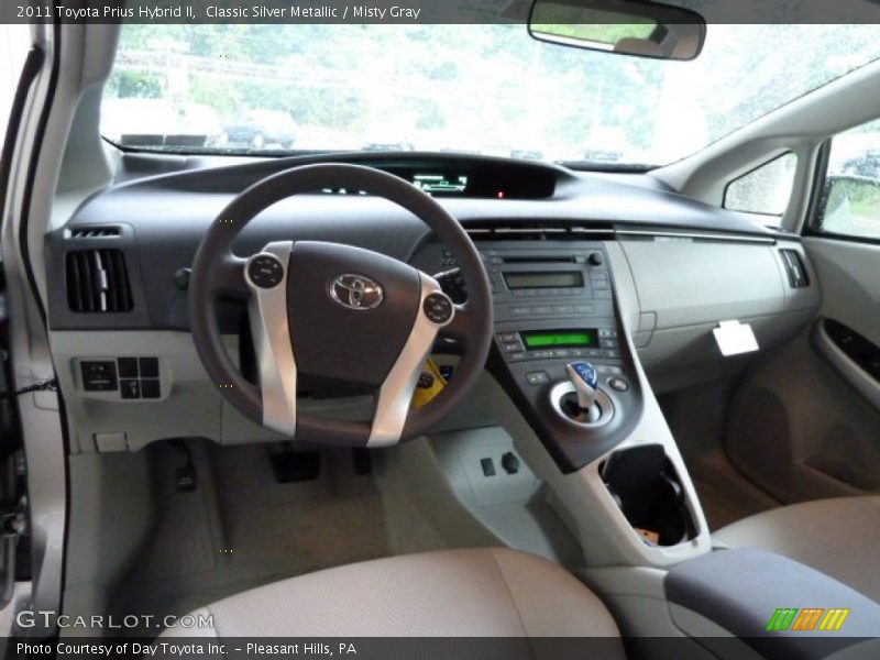 Classic Silver Metallic / Misty Gray 2011 Toyota Prius Hybrid II