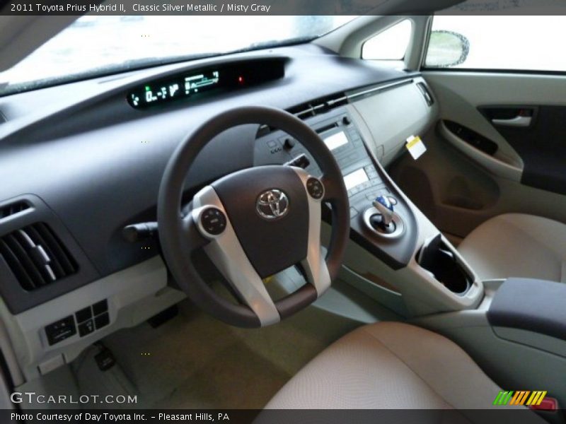 Classic Silver Metallic / Misty Gray 2011 Toyota Prius Hybrid II