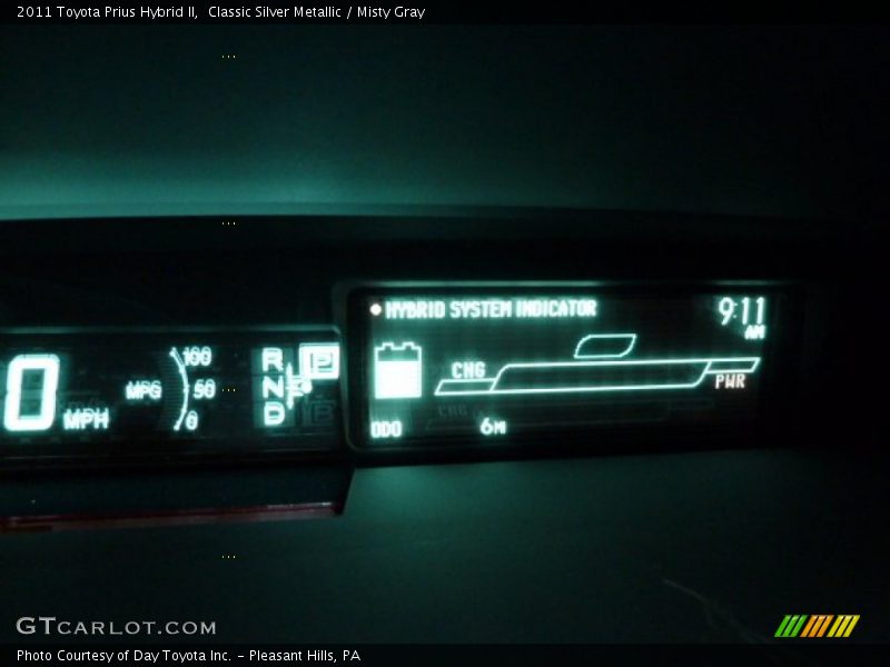 Classic Silver Metallic / Misty Gray 2011 Toyota Prius Hybrid II