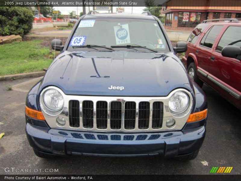 Atlantic Blue Pearlcoat / Medium Slate Gray 2005 Jeep Liberty Limited 4x4