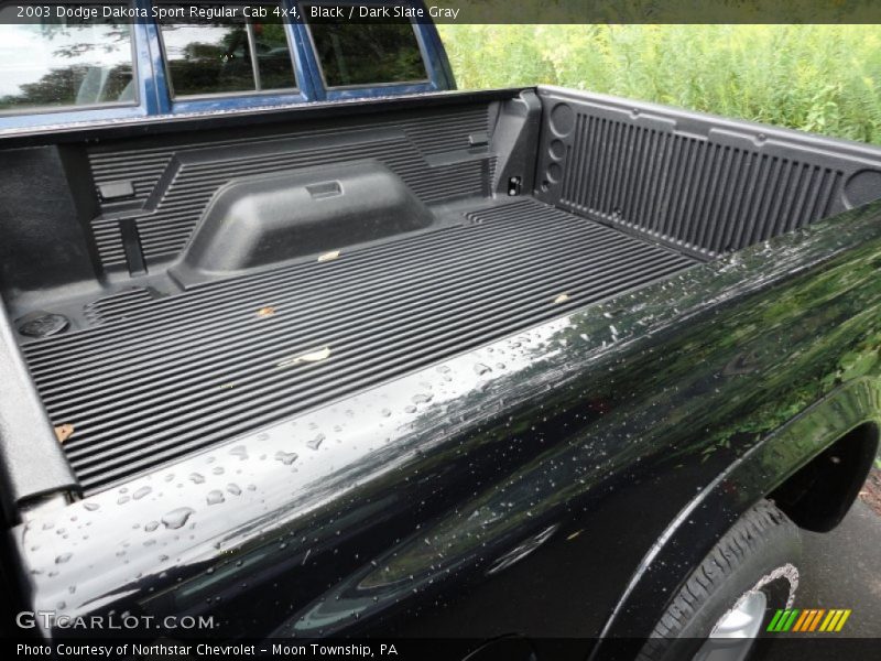 Black / Dark Slate Gray 2003 Dodge Dakota Sport Regular Cab 4x4