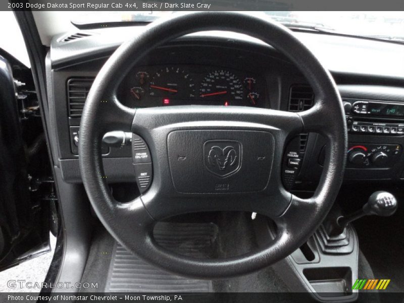  2003 Dakota Sport Regular Cab 4x4 Steering Wheel