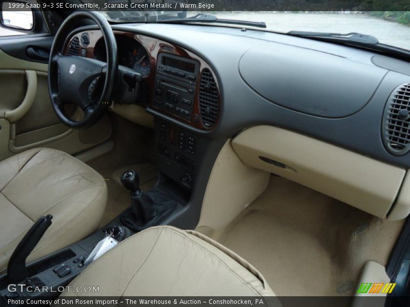 Dashboard of 1999 9-3 SE Convertible