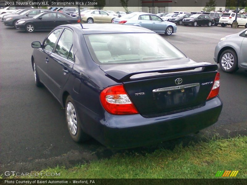 Stratosphere Mica / Stone 2003 Toyota Camry XLE