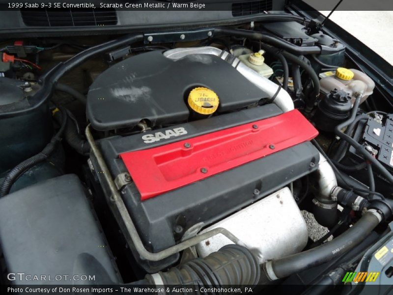  1999 9-3 SE Convertible Engine - 2.0 Liter Turbocharged DOHC 16-Valve 4 Cylinder