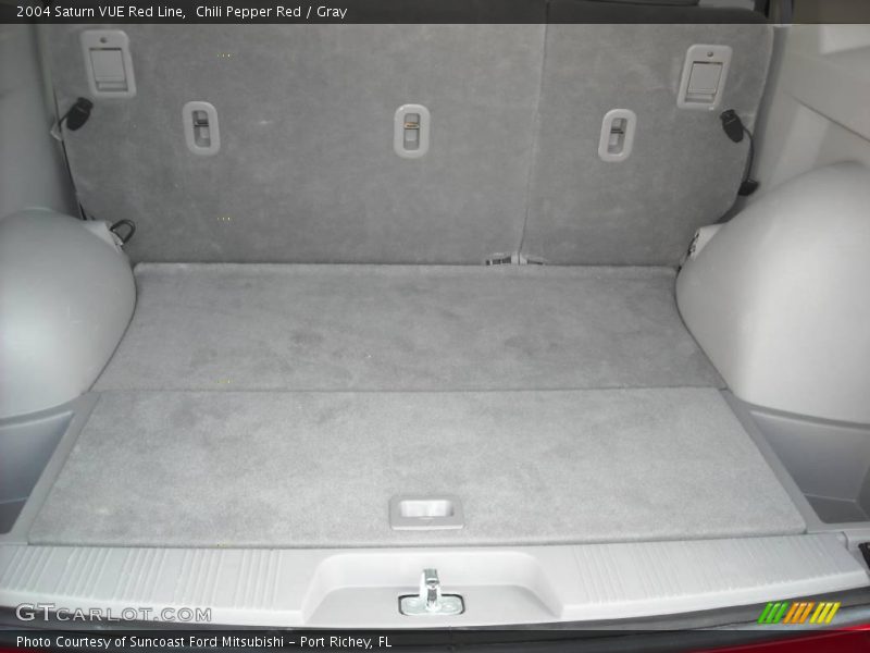 Chili Pepper Red / Gray 2004 Saturn VUE Red Line