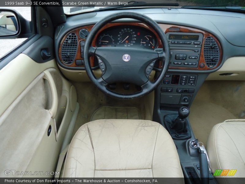 Dashboard of 1999 9-3 SE Convertible