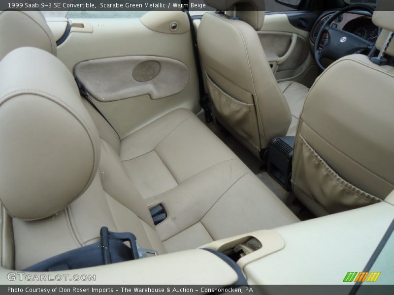  1999 9-3 SE Convertible Warm Beige Interior