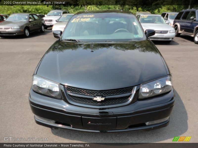 Black / Neutral 2001 Chevrolet Impala LS