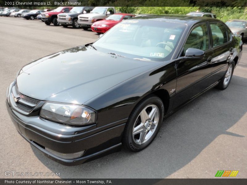 Black / Neutral 2001 Chevrolet Impala LS