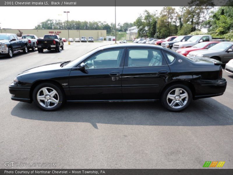 Black / Neutral 2001 Chevrolet Impala LS