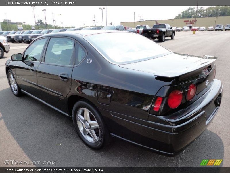 Black / Neutral 2001 Chevrolet Impala LS