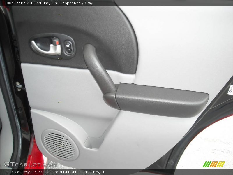 Chili Pepper Red / Gray 2004 Saturn VUE Red Line