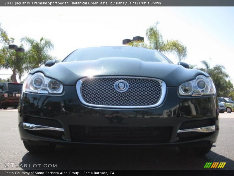 Botanical Green Metallic / Barley Beige/Truffle Brown 2011 Jaguar XF Premium Sport Sedan