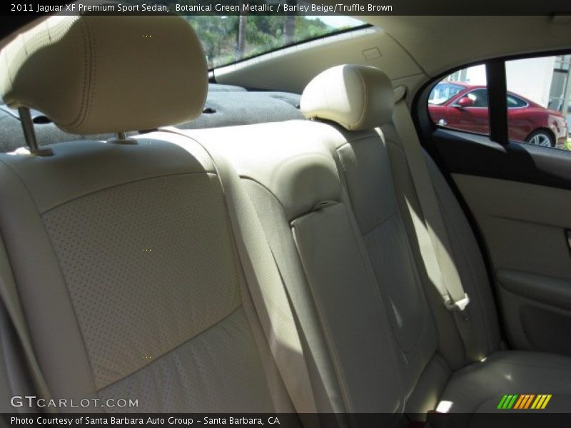 Botanical Green Metallic / Barley Beige/Truffle Brown 2011 Jaguar XF Premium Sport Sedan