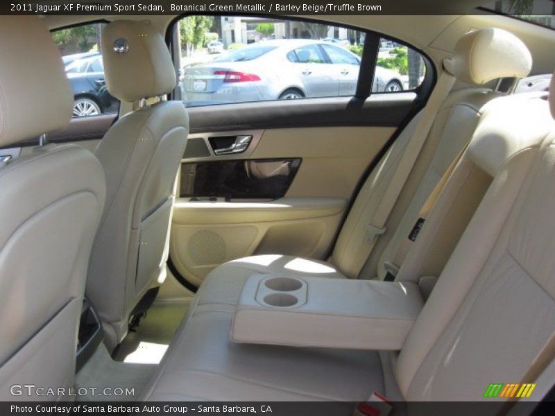 Botanical Green Metallic / Barley Beige/Truffle Brown 2011 Jaguar XF Premium Sport Sedan