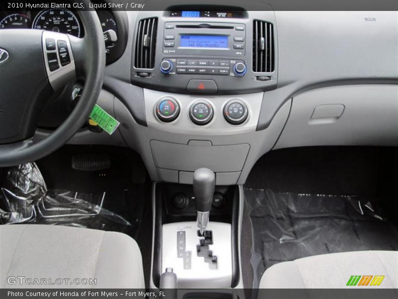 Liquid Silver / Gray 2010 Hyundai Elantra GLS