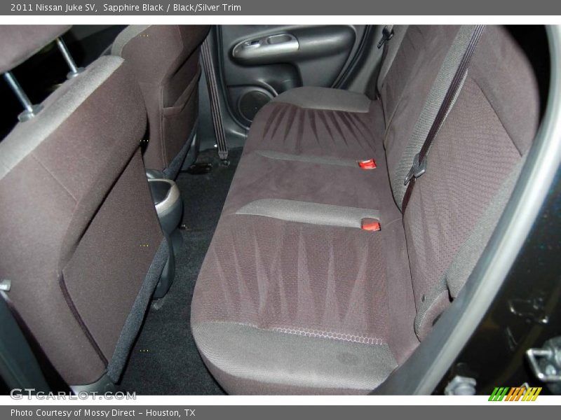 Sapphire Black / Black/Silver Trim 2011 Nissan Juke SV