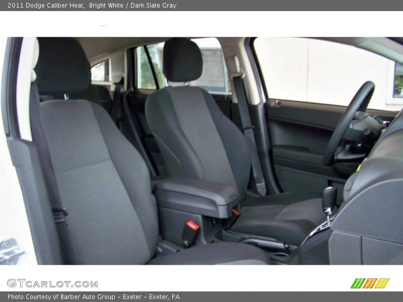 Bright White / Dark Slate Gray 2011 Dodge Caliber Heat