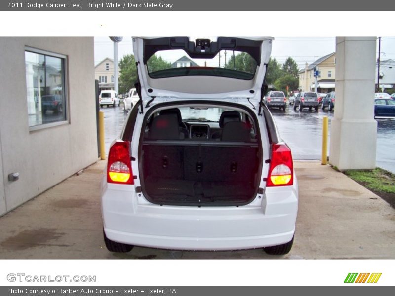 Bright White / Dark Slate Gray 2011 Dodge Caliber Heat