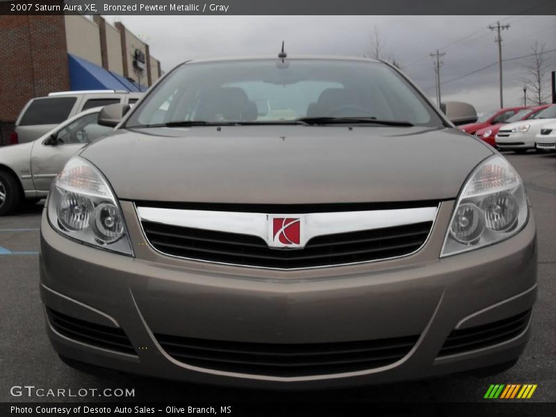 Bronzed Pewter Metallic / Gray 2007 Saturn Aura XE