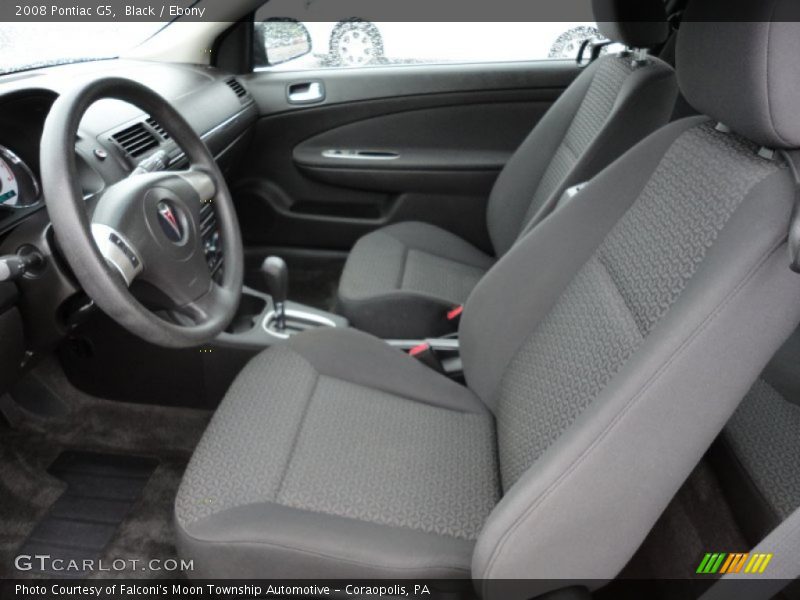 Black / Ebony 2008 Pontiac G5