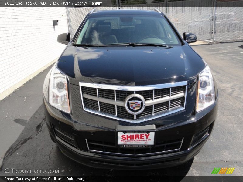 Black Raven / Ebony/Titanium 2011 Cadillac SRX FWD