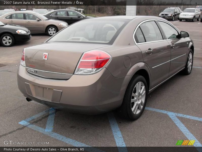 Bronzed Pewter Metallic / Gray 2007 Saturn Aura XE