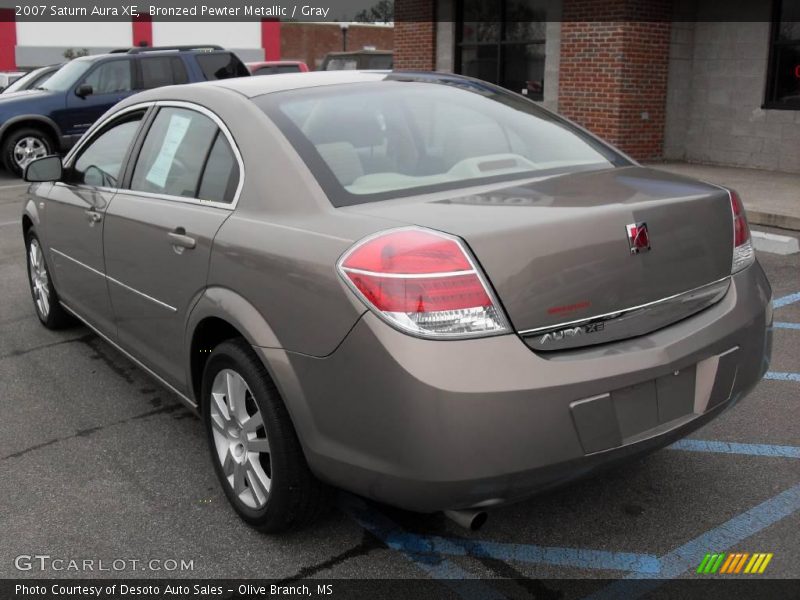 Bronzed Pewter Metallic / Gray 2007 Saturn Aura XE