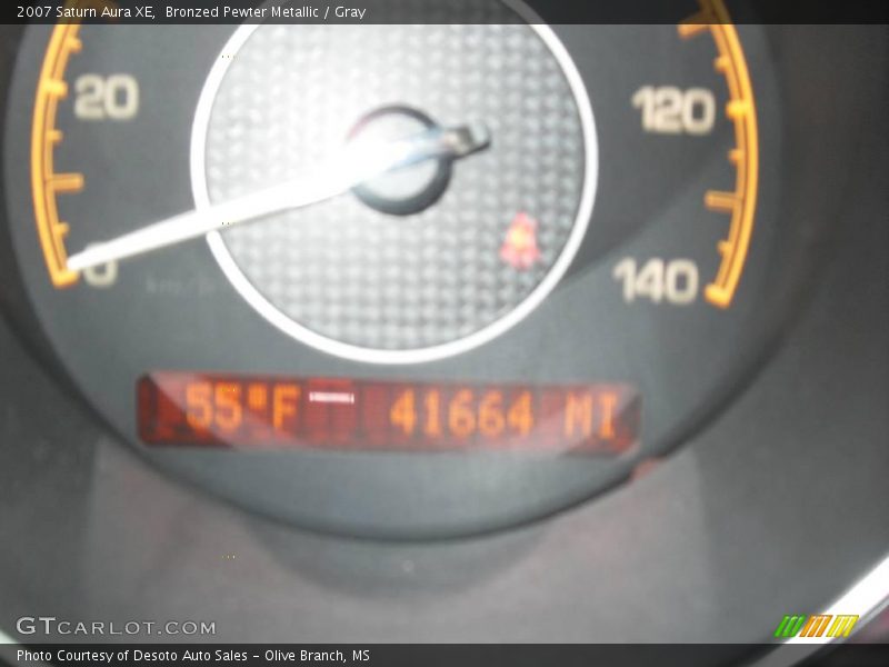 Bronzed Pewter Metallic / Gray 2007 Saturn Aura XE