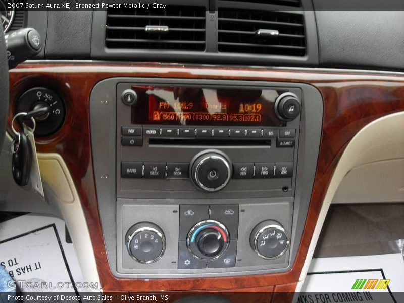 Bronzed Pewter Metallic / Gray 2007 Saturn Aura XE