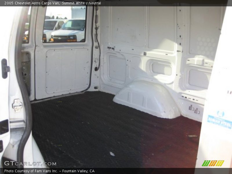 Summit White / Neutral 2005 Chevrolet Astro Cargo Van