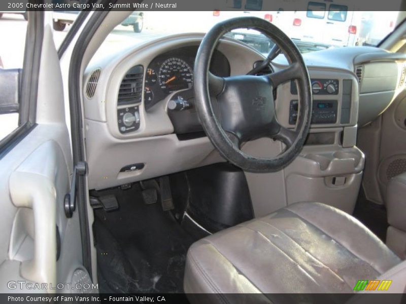 Summit White / Neutral 2005 Chevrolet Astro Cargo Van