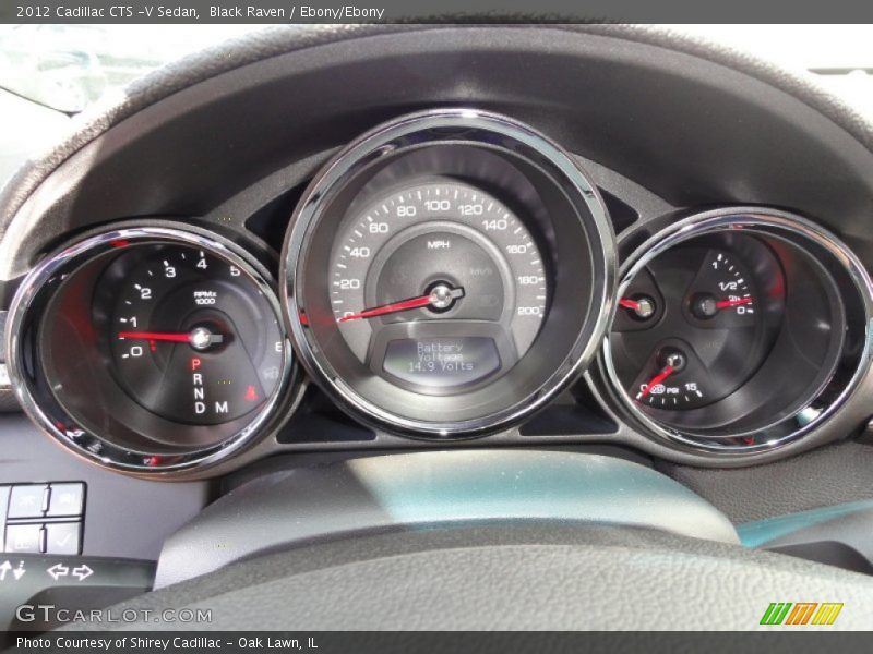  2012 CTS -V Sedan -V Sedan Gauges