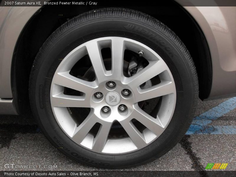 Bronzed Pewter Metallic / Gray 2007 Saturn Aura XE