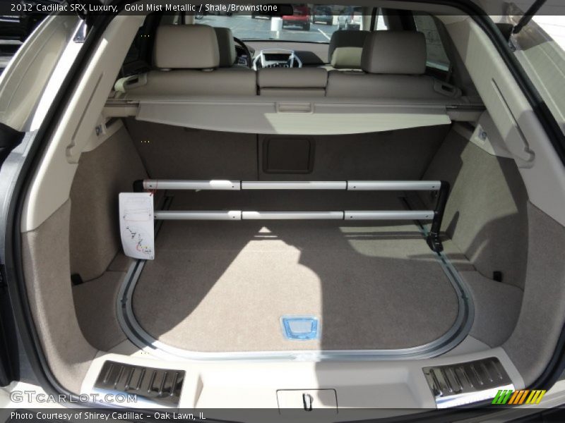 Gold Mist Metallic / Shale/Brownstone 2012 Cadillac SRX Luxury