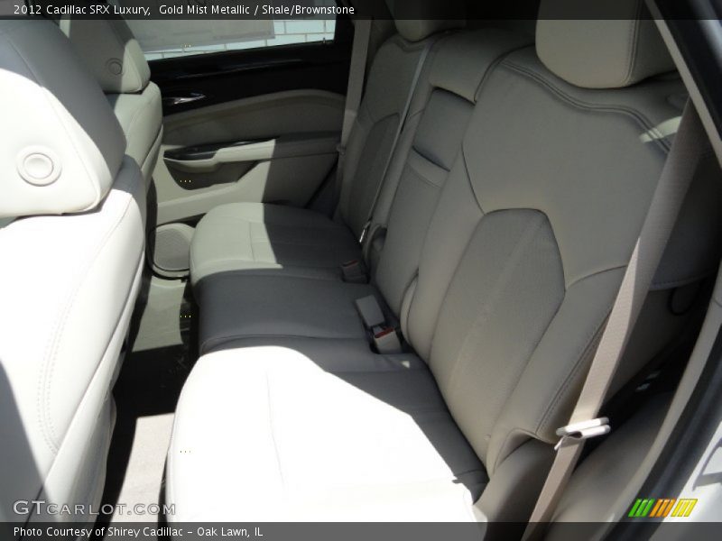 Gold Mist Metallic / Shale/Brownstone 2012 Cadillac SRX Luxury