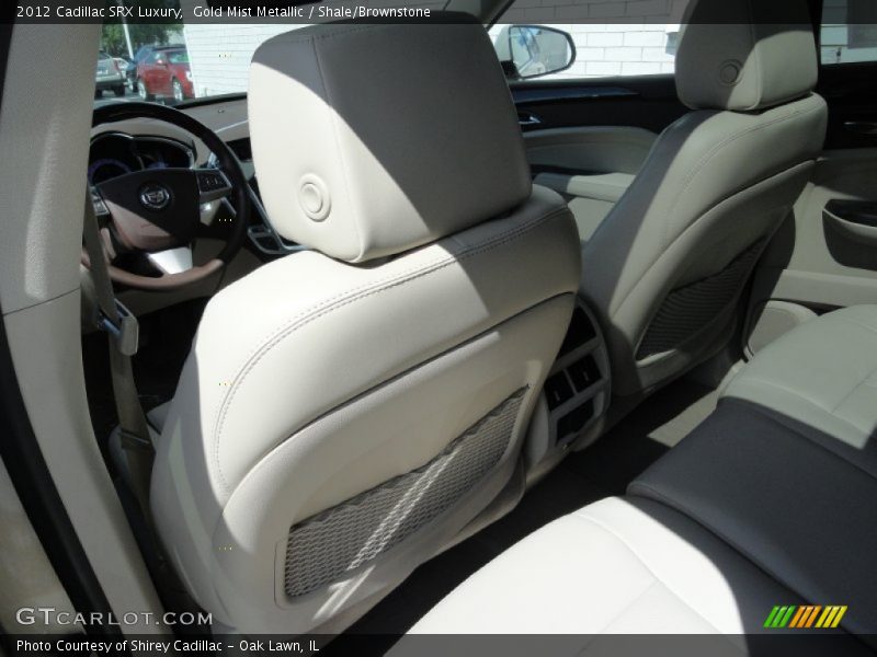 Gold Mist Metallic / Shale/Brownstone 2012 Cadillac SRX Luxury