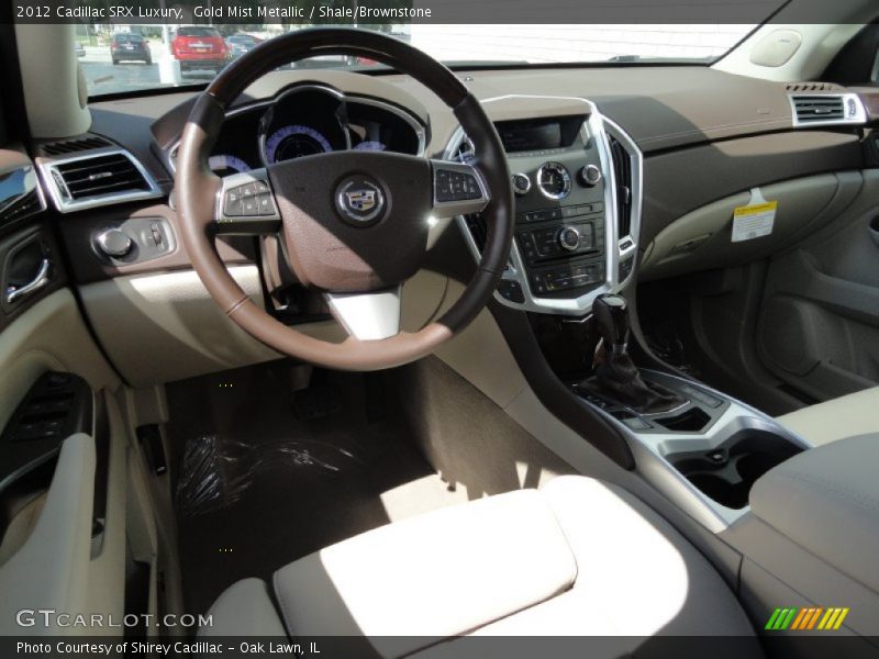 Dashboard of 2012 SRX Luxury