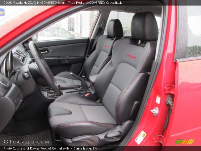  2008 MAZDA3 MAZDASPEED Sport MAZDASPEED Gray/Black Interior