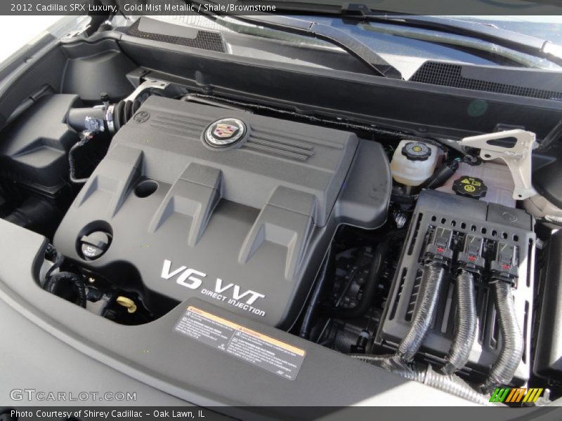  2012 SRX Luxury Engine - 3.6 Liter DI DOHC 24-Valve VVT V6