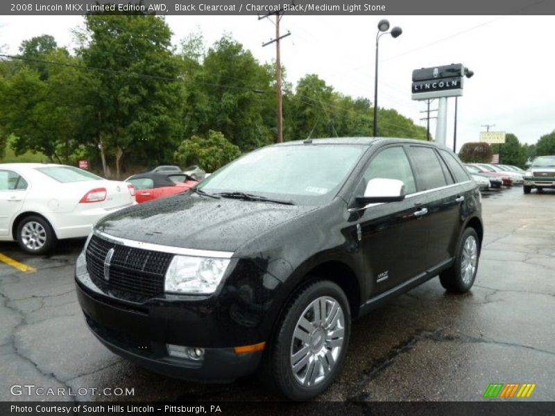 Black Clearcoat / Charcoal Black/Medium Light Stone 2008 Lincoln MKX Limited Edition AWD