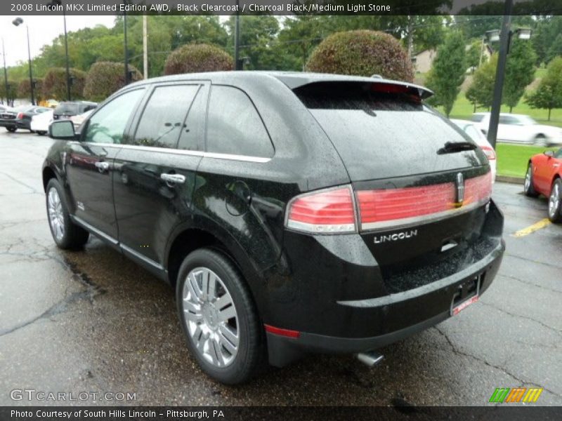 Black Clearcoat / Charcoal Black/Medium Light Stone 2008 Lincoln MKX Limited Edition AWD