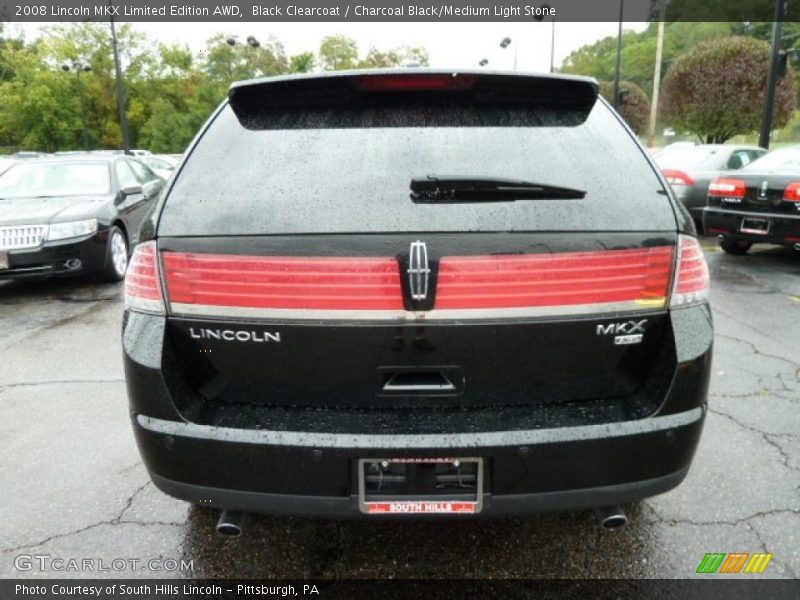 Black Clearcoat / Charcoal Black/Medium Light Stone 2008 Lincoln MKX Limited Edition AWD