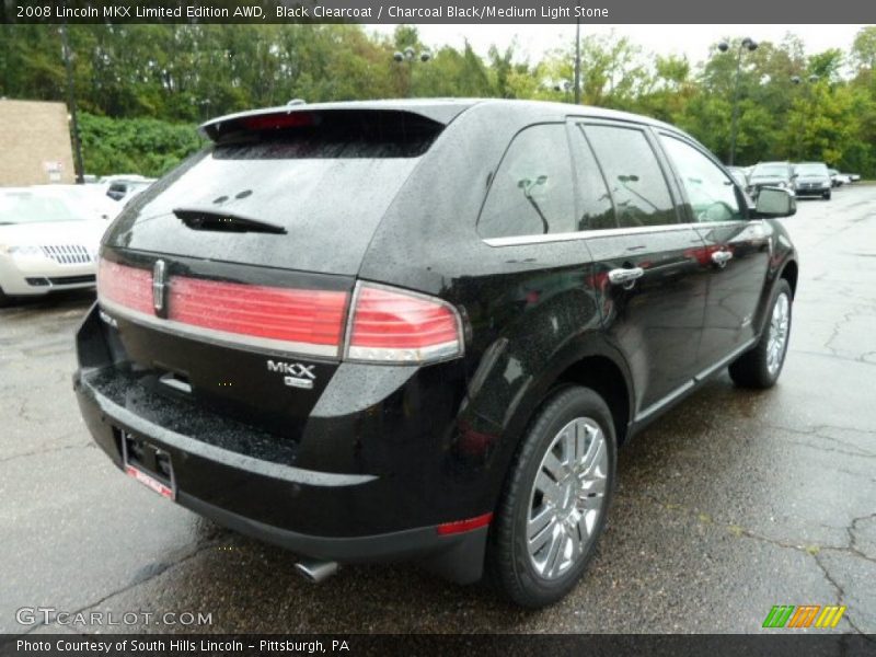 Black Clearcoat / Charcoal Black/Medium Light Stone 2008 Lincoln MKX Limited Edition AWD